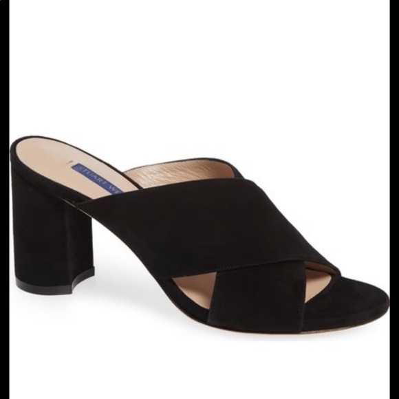 Vince Camino black suede muller sandal size 7 - Picture 7 of 9